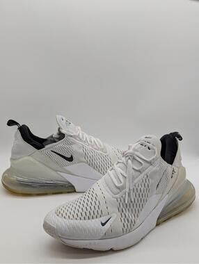 Mens Size 15 - Nike Air Max 270 Running Shoes Active White Black AH8050-100
